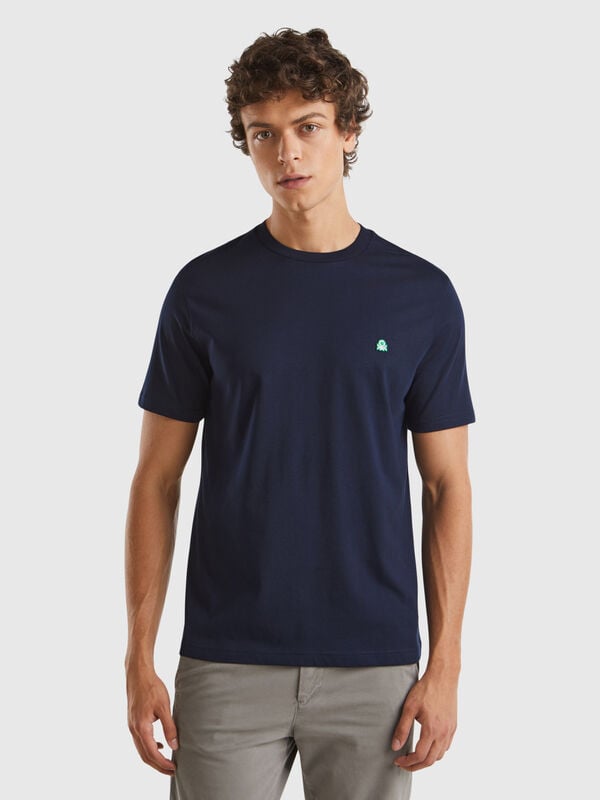 Camiseta básica de 100 % algodón orgánico Hombre