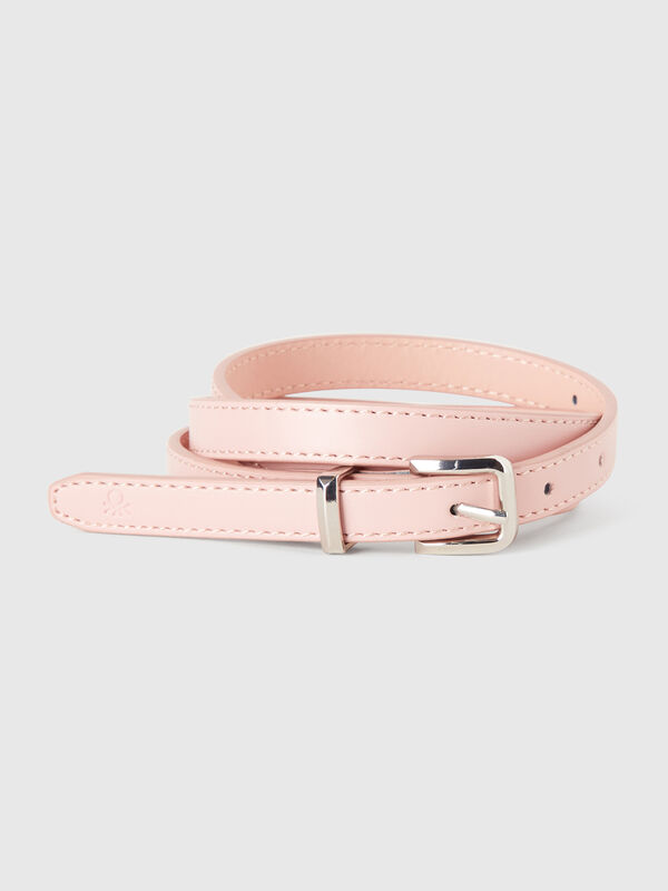 Cinturón fino rosa Mujer