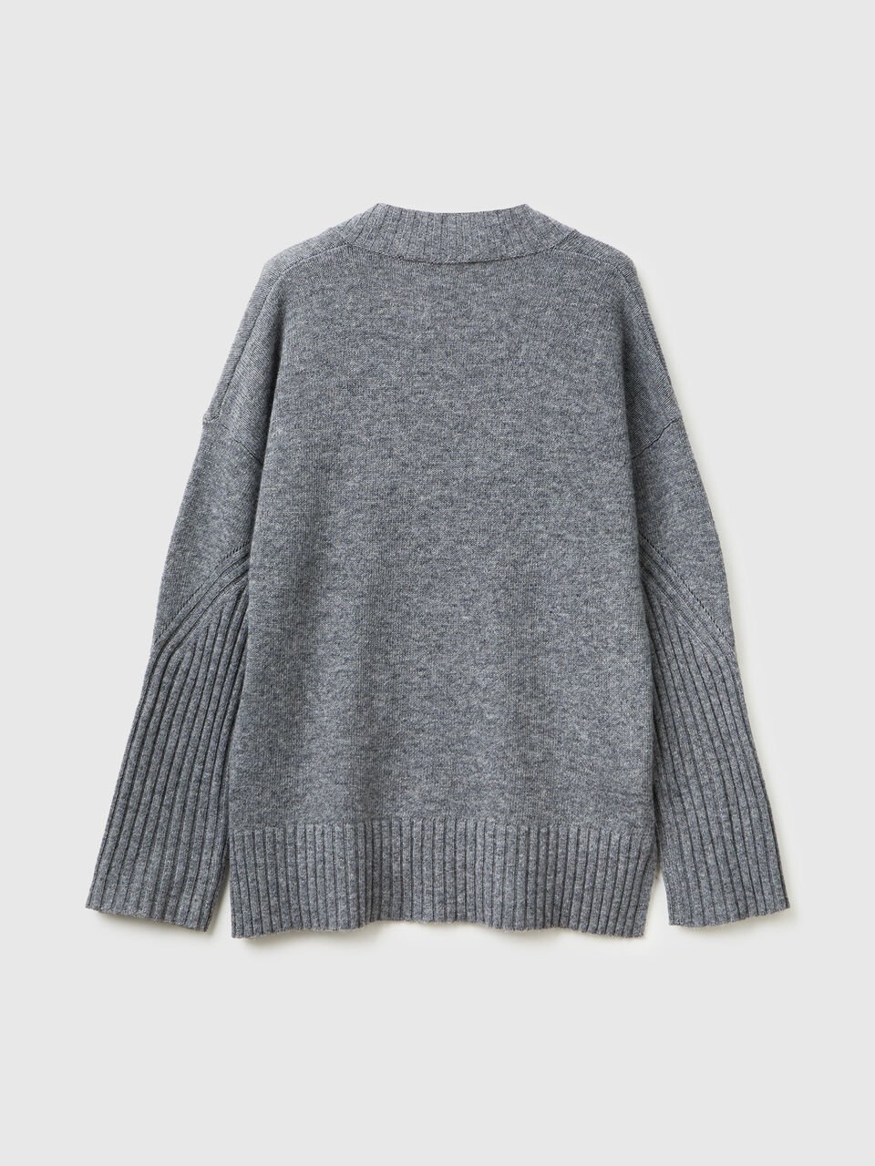 V NECK SWEATER L/S Mujer image number 2