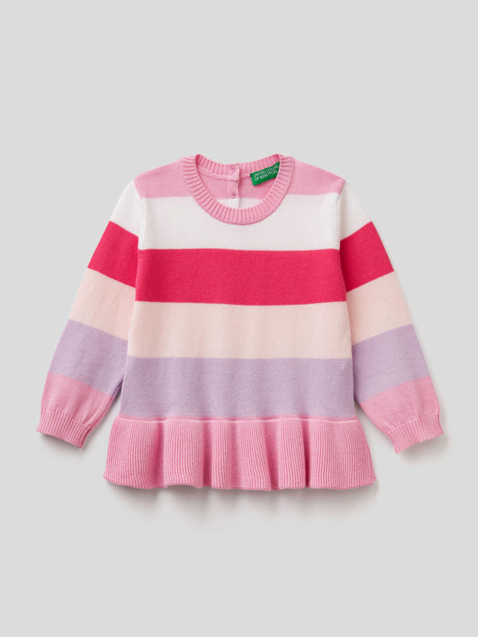 Jersey de rayas con volantes image number null