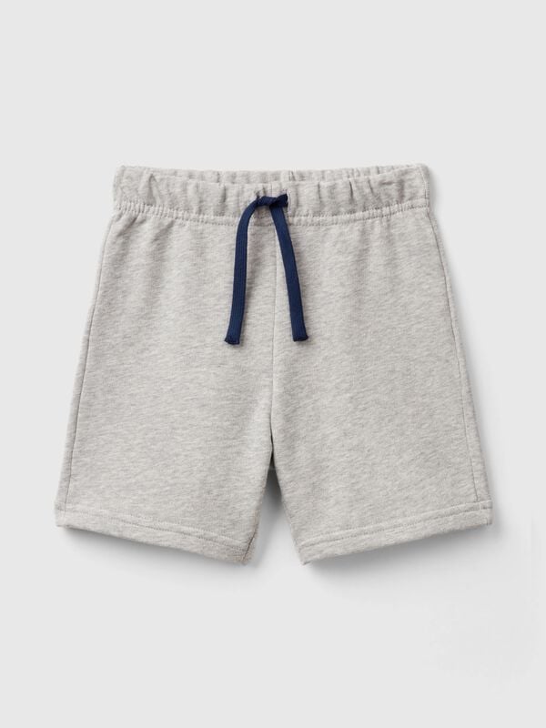 Bermudas de felpa de algodón Niño