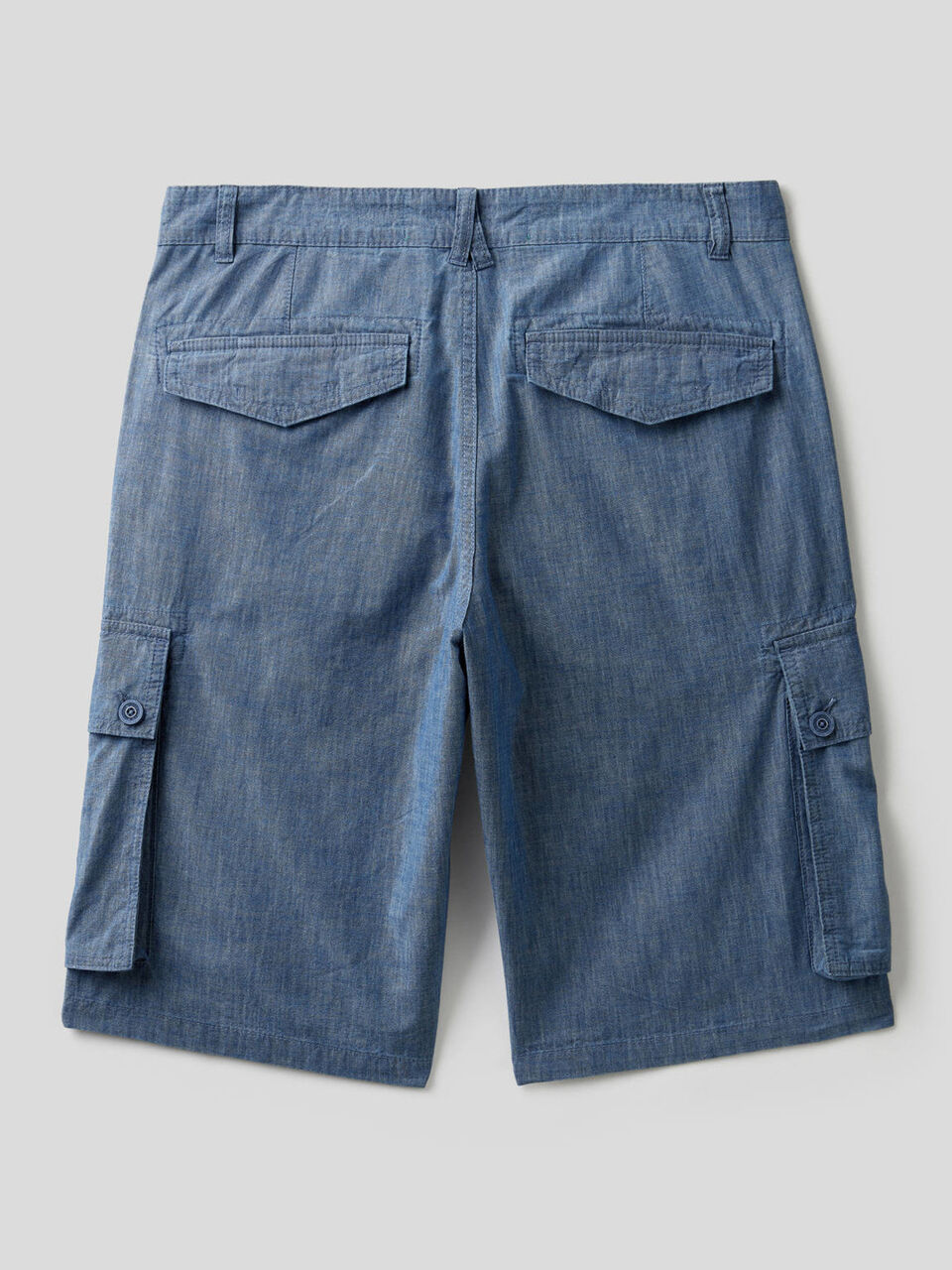 Bermudas cargo de efecto vaquero image number 2