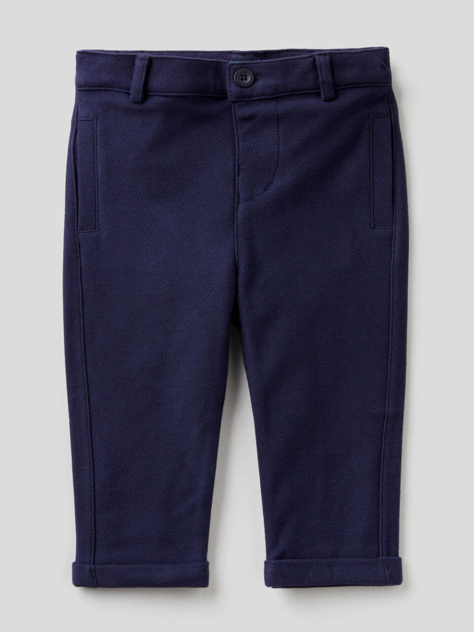 Pantalón elegante de felpa de 100 % algodón image number 1