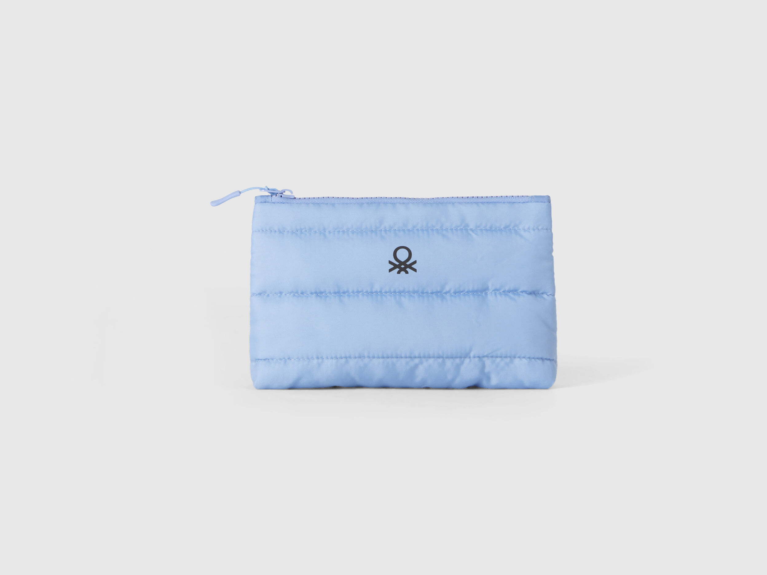 Bolso pequeno con logotipo Azul Benetton