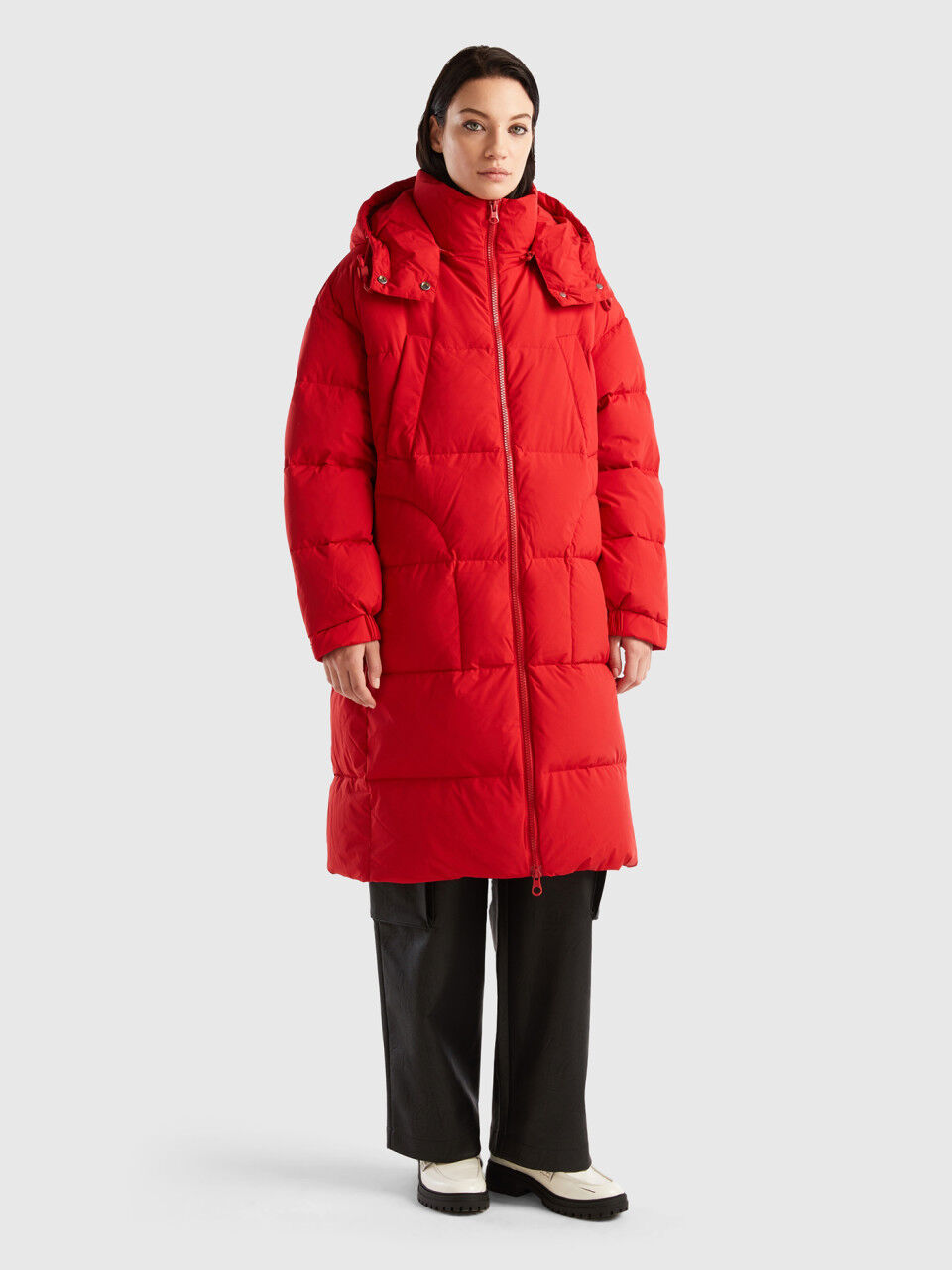 Pluma Regenerada Ropa de Mujer 2024 Benetton
