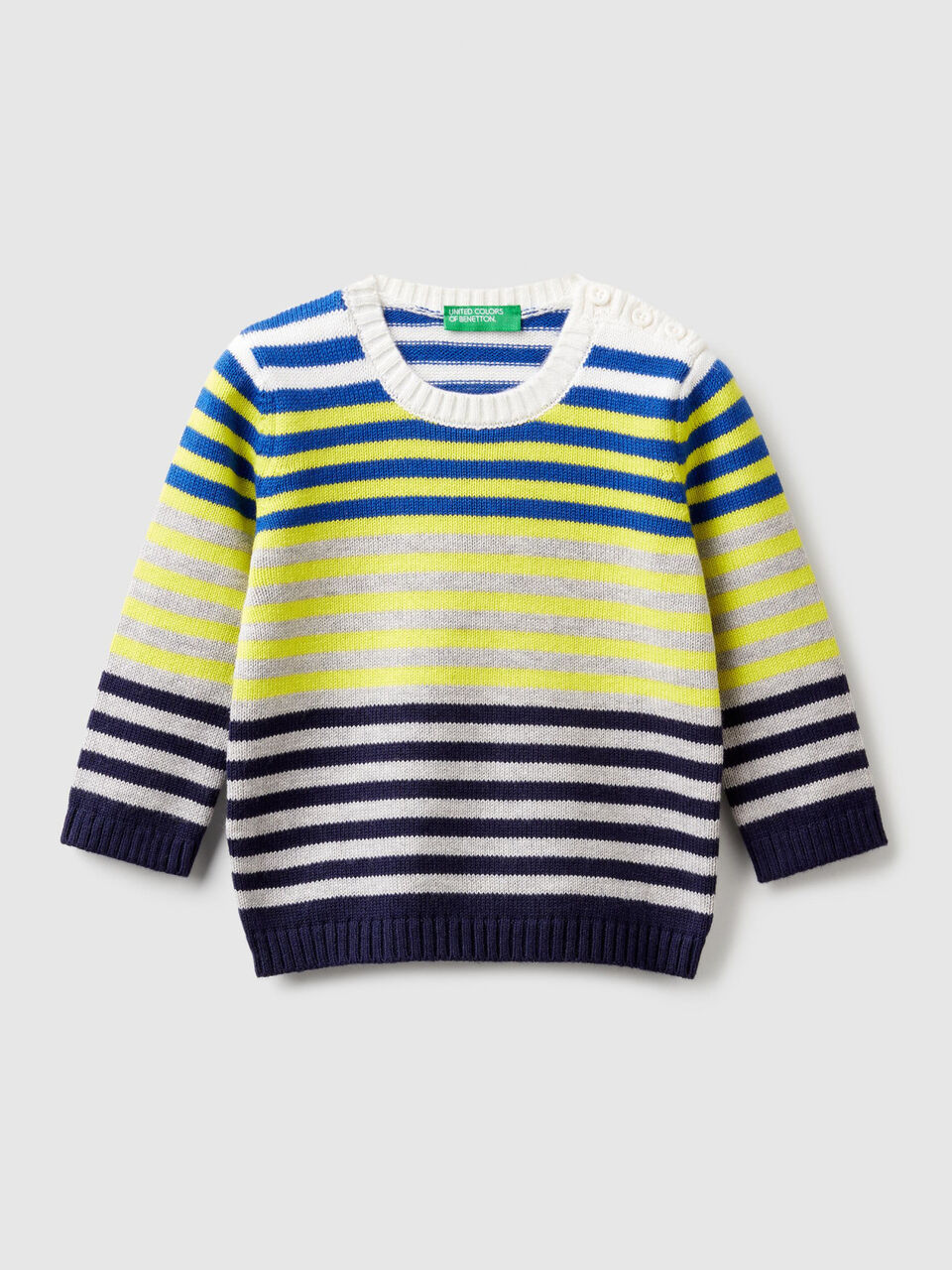 Jersey con rayas multicolores image number 1