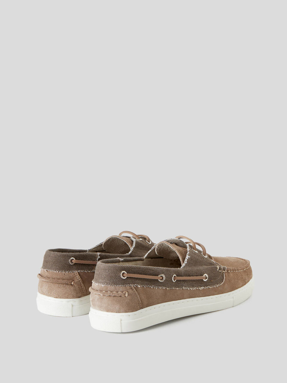 Mocasines de piel de ante auténtica image number 2