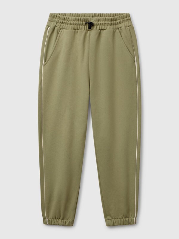 Pantalón sudadera con ribetes Niño