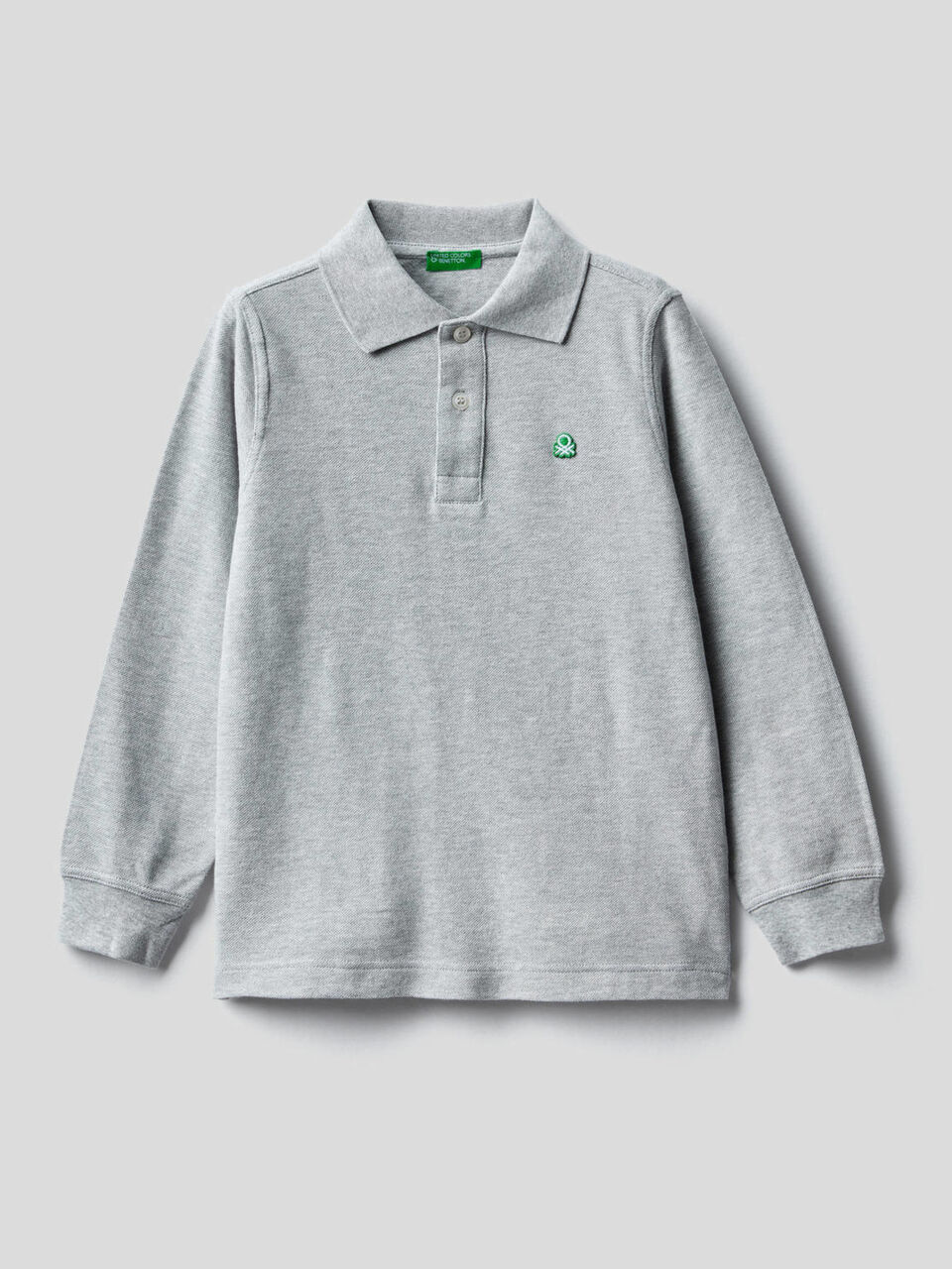 Polo de manga larga 100% algodón orgánico image number 1