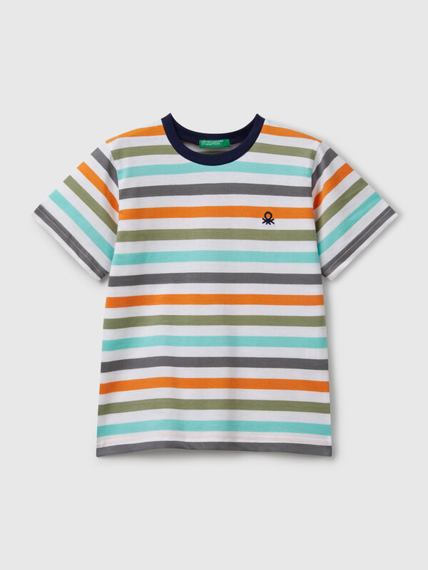 Camiseta rayas 100% algodón Niño