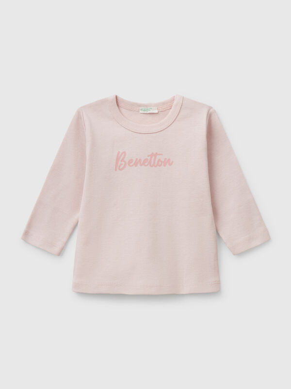 Camiseta de manga larga de algodón  Recién nacidos
