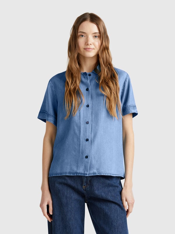 Blusa viscosa Mujer