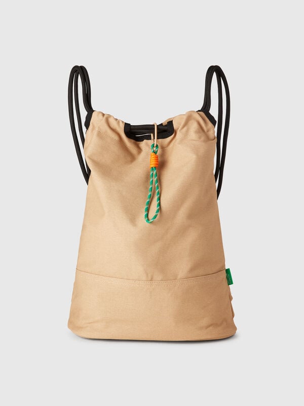 Mochila de puro algodón Hombre
