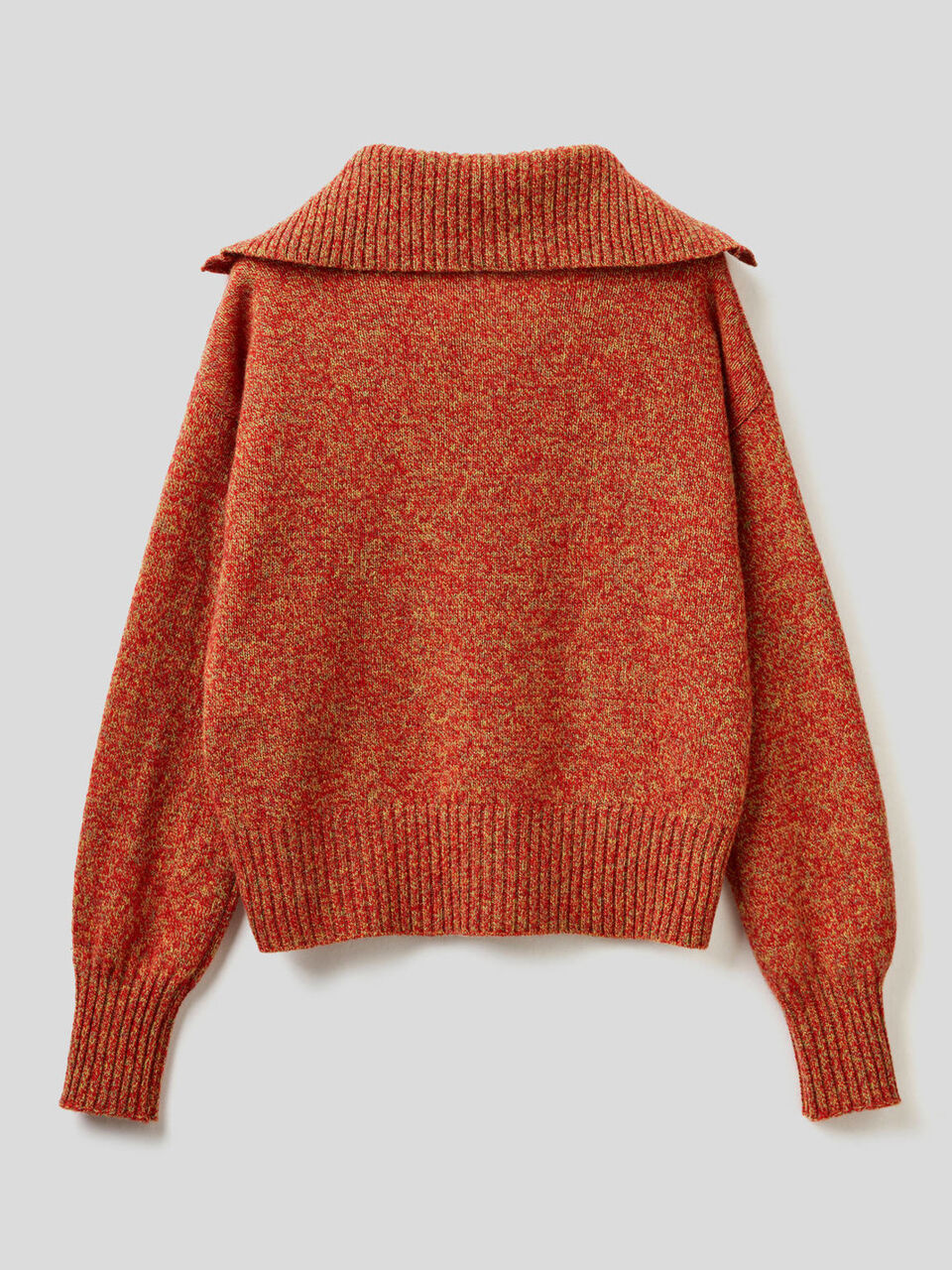 Polo de pura lana tricot Shetland image number 2