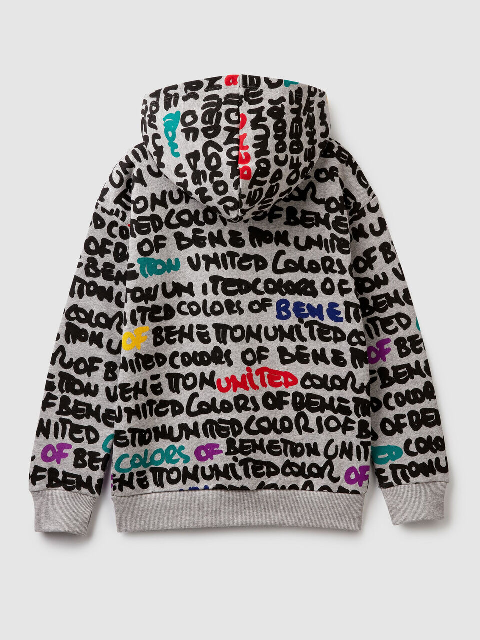 Sudadera con estampado de texto image number 2
