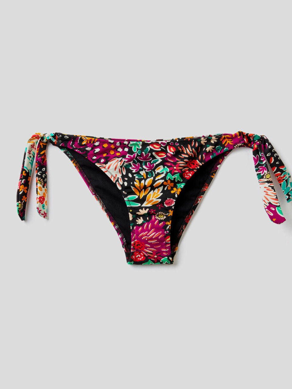 Braguita de bikini con estampado tropical image number 1