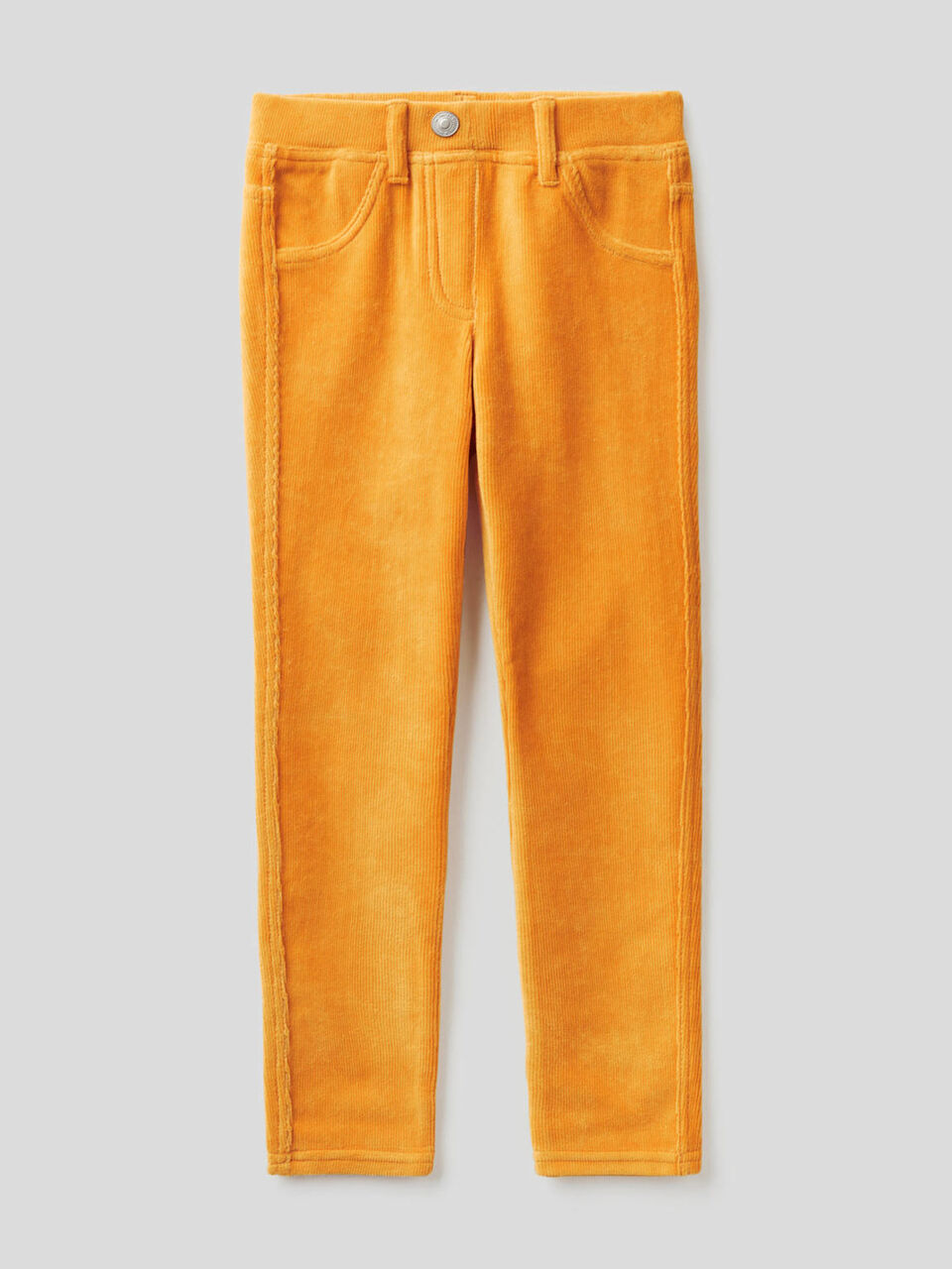 Pantalón super skinny de chenilla image number 1