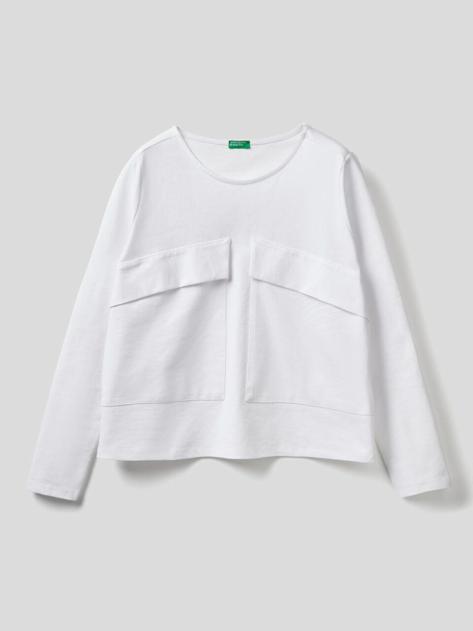 Sudadera boxy con maxibolsillos image number 1