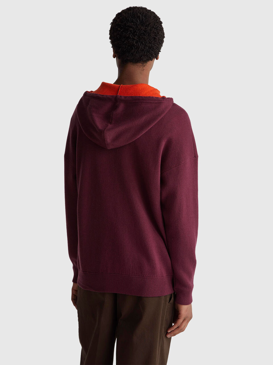 SWEATER W/HOOD Hombre image number null