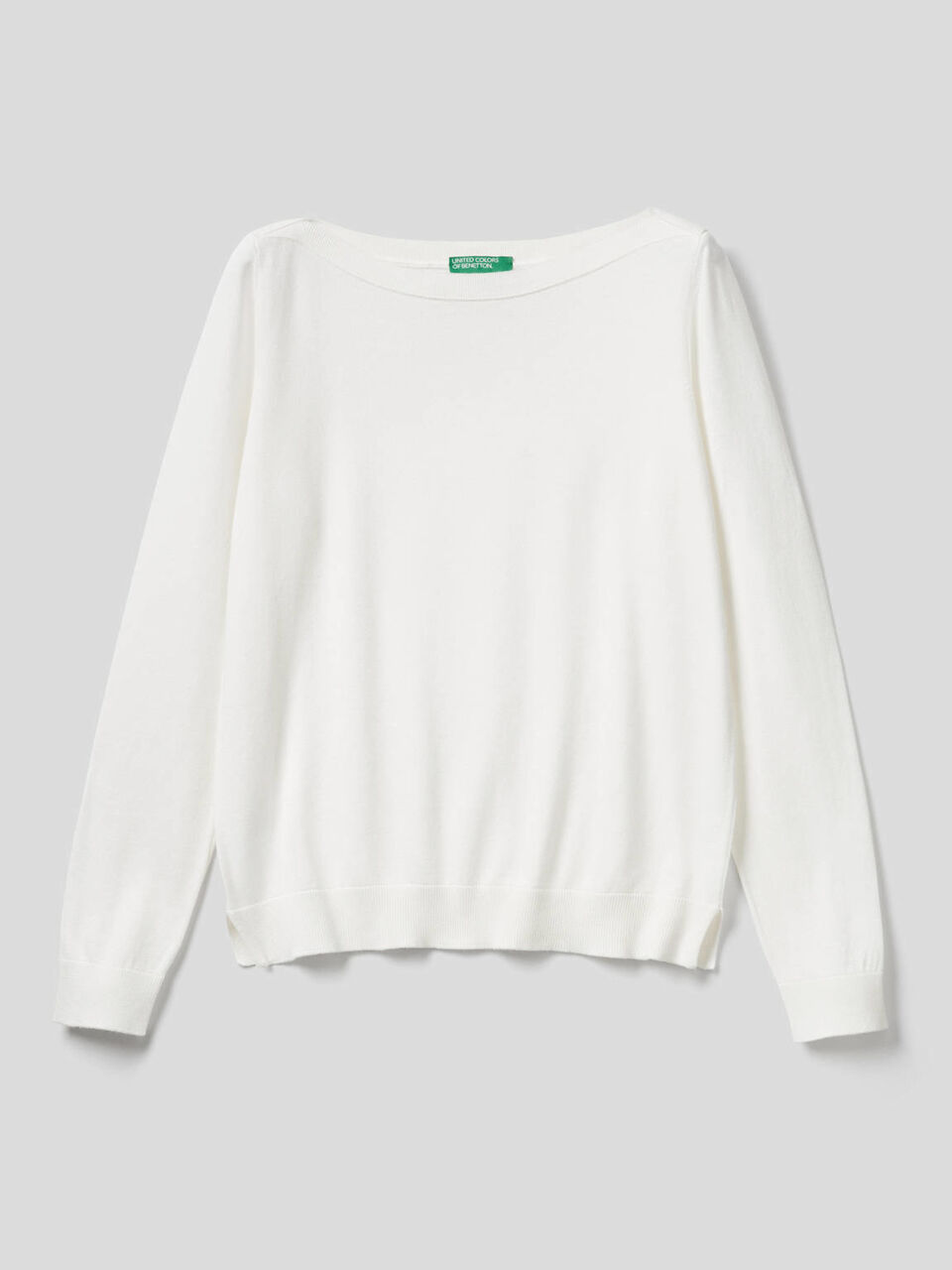 Jersey con escote barco image number 1