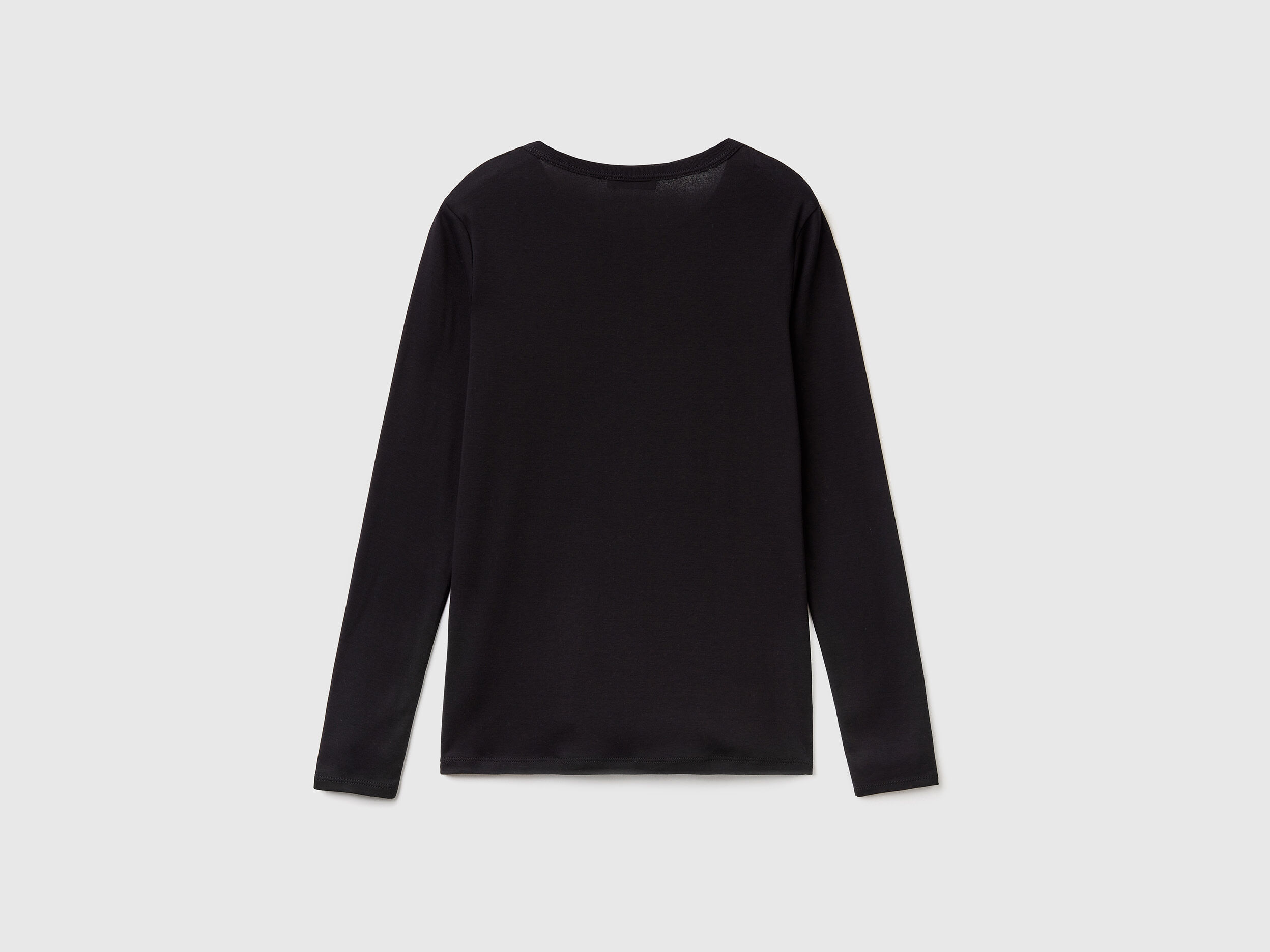 Benetton camisetas manga larga mujer clearance