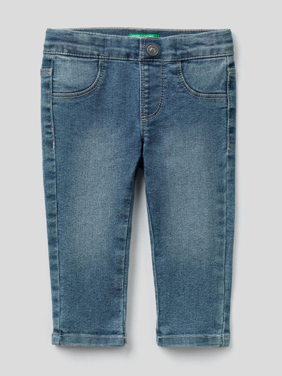 Vaqueros ceñidos en denim Eco-Recycle image number 1