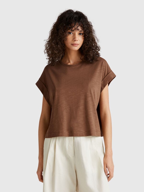Camiseta de corte cuadrado Mujer