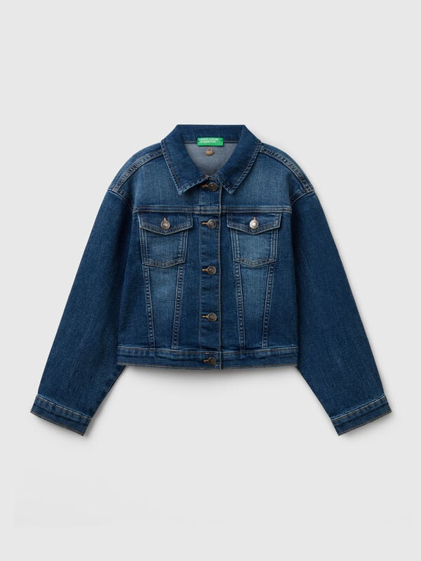 Chaqueta vaquera oversize Niña