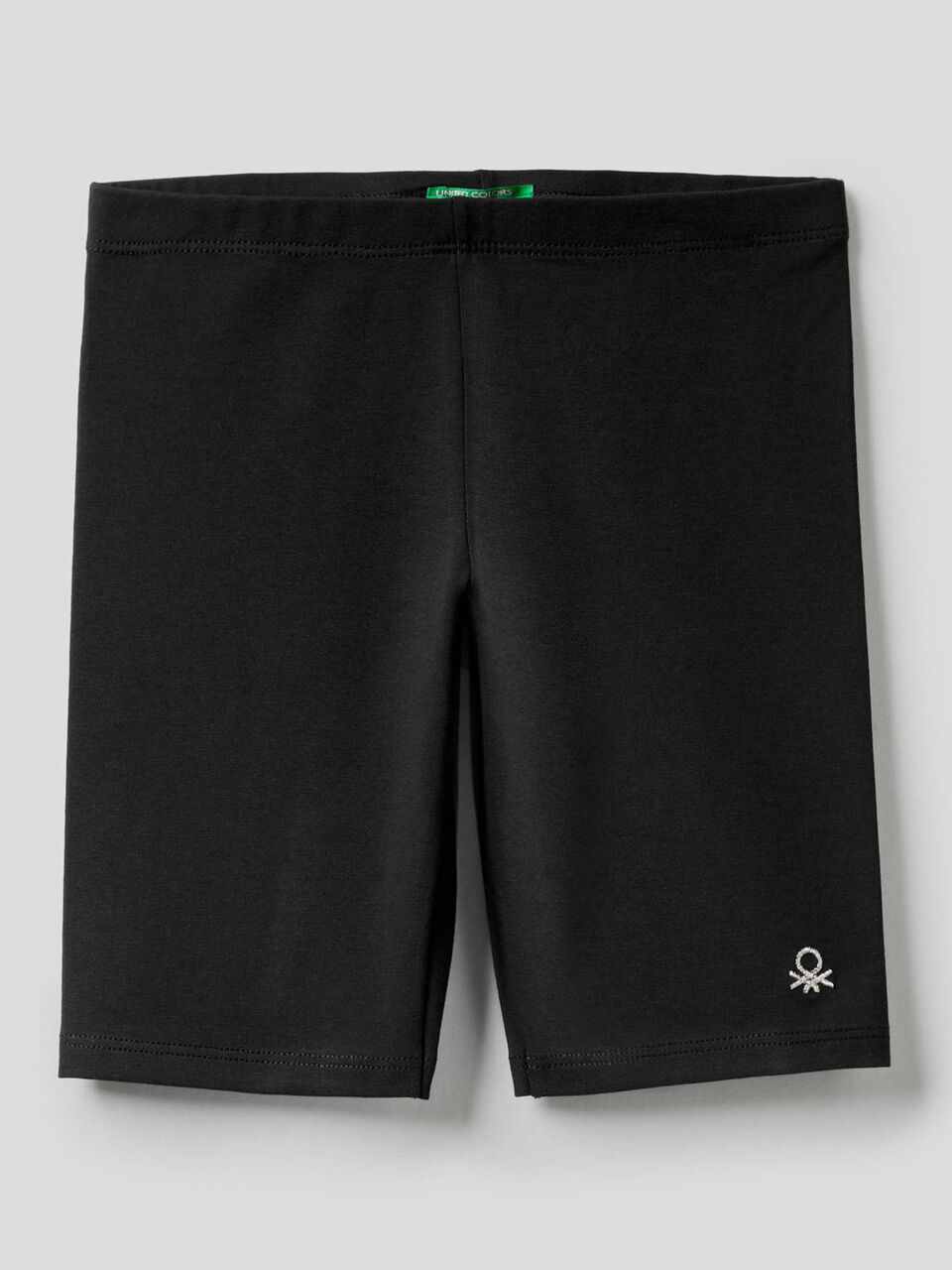 Pantalón corto de algodón elástico image number 1