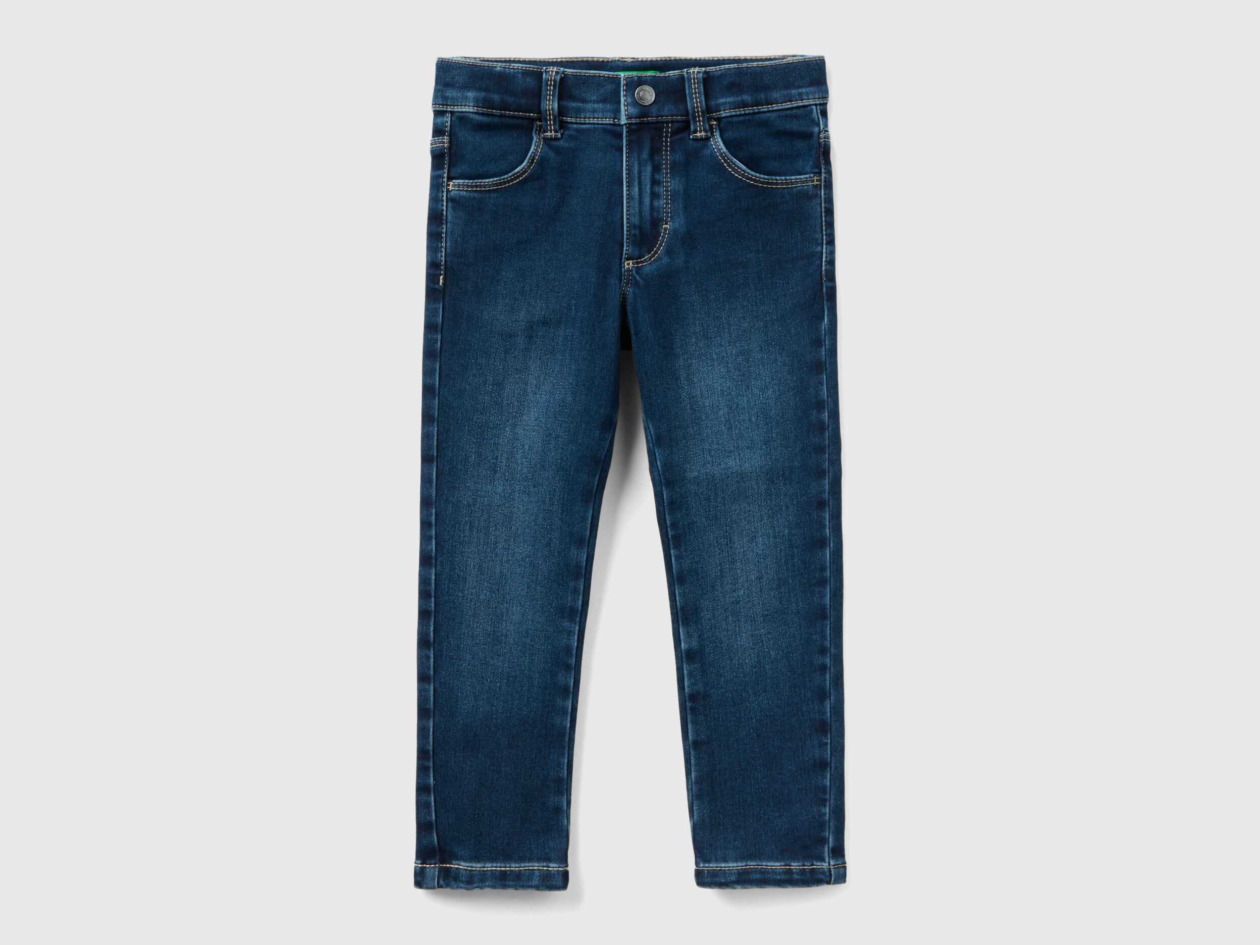 Vaqueros pitillo t rmicos Azul Benetton