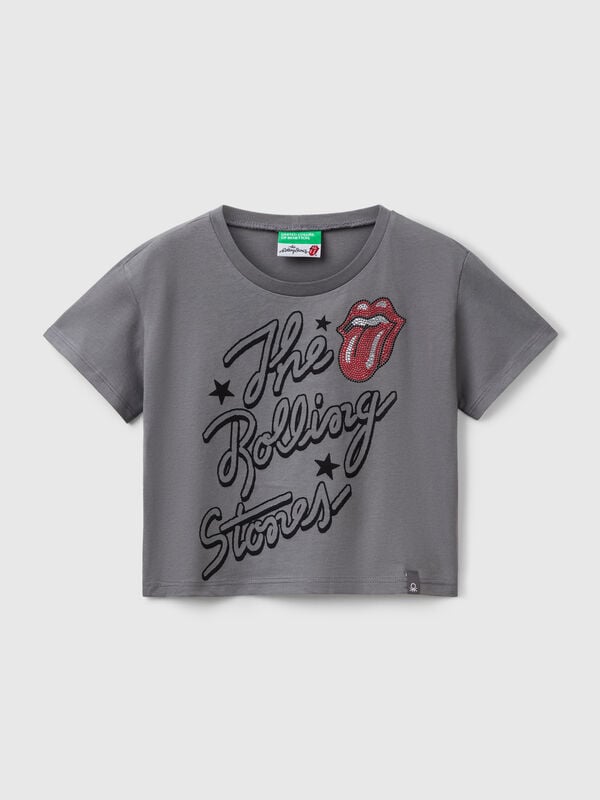 Camiseta corta "The Rolling Stones" Niña