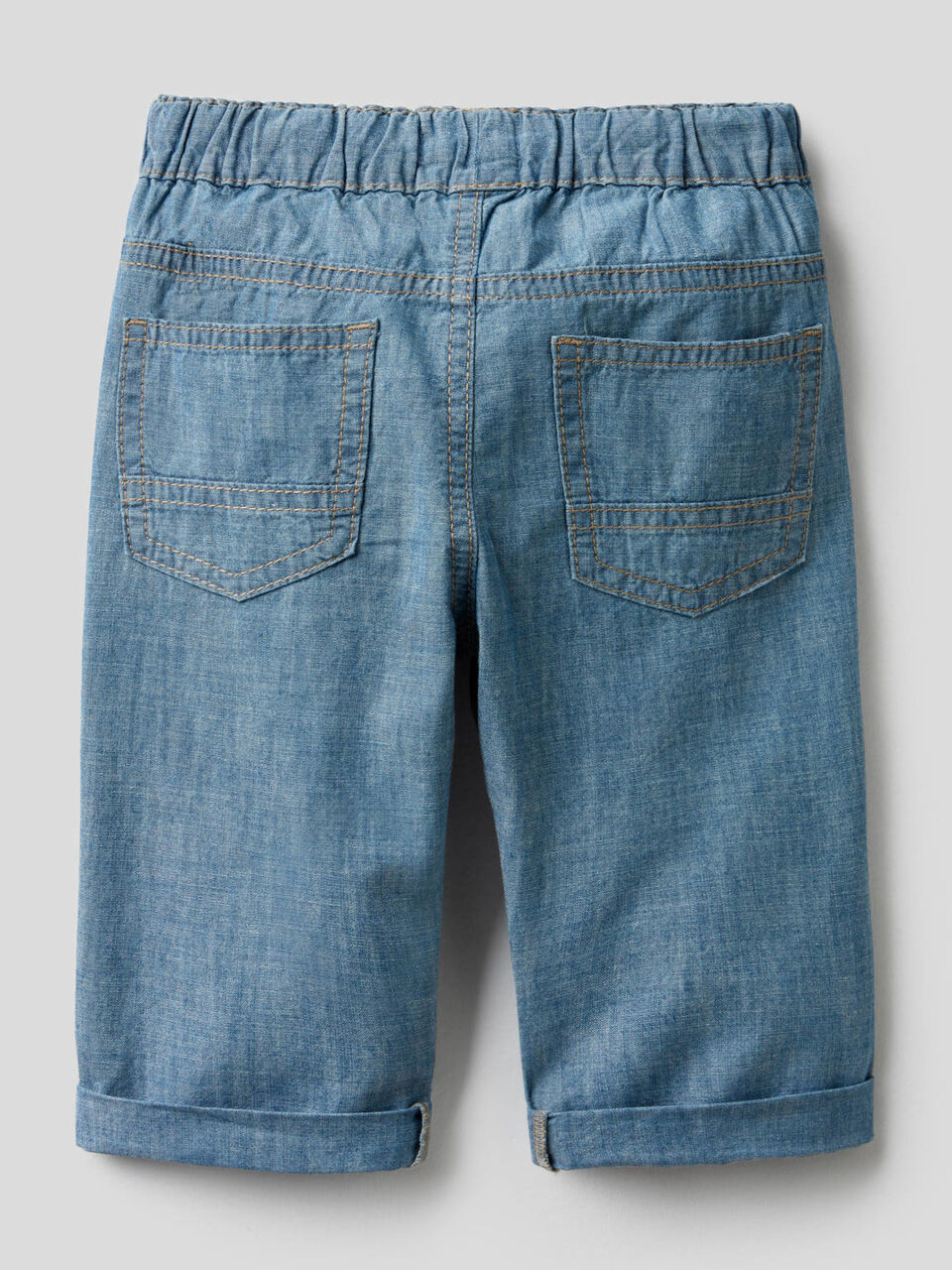 Pantalón de cambray de 100% algodón image number 2