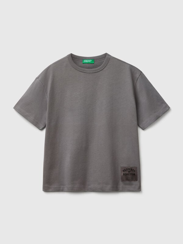 Camiseta con logo oversize Niño