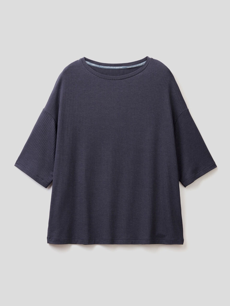 Camiseta fluida boxy fit image number 1