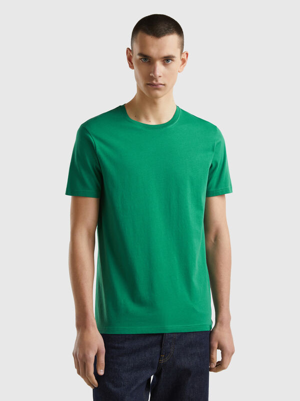 Camiseta verde oscuro Hombre