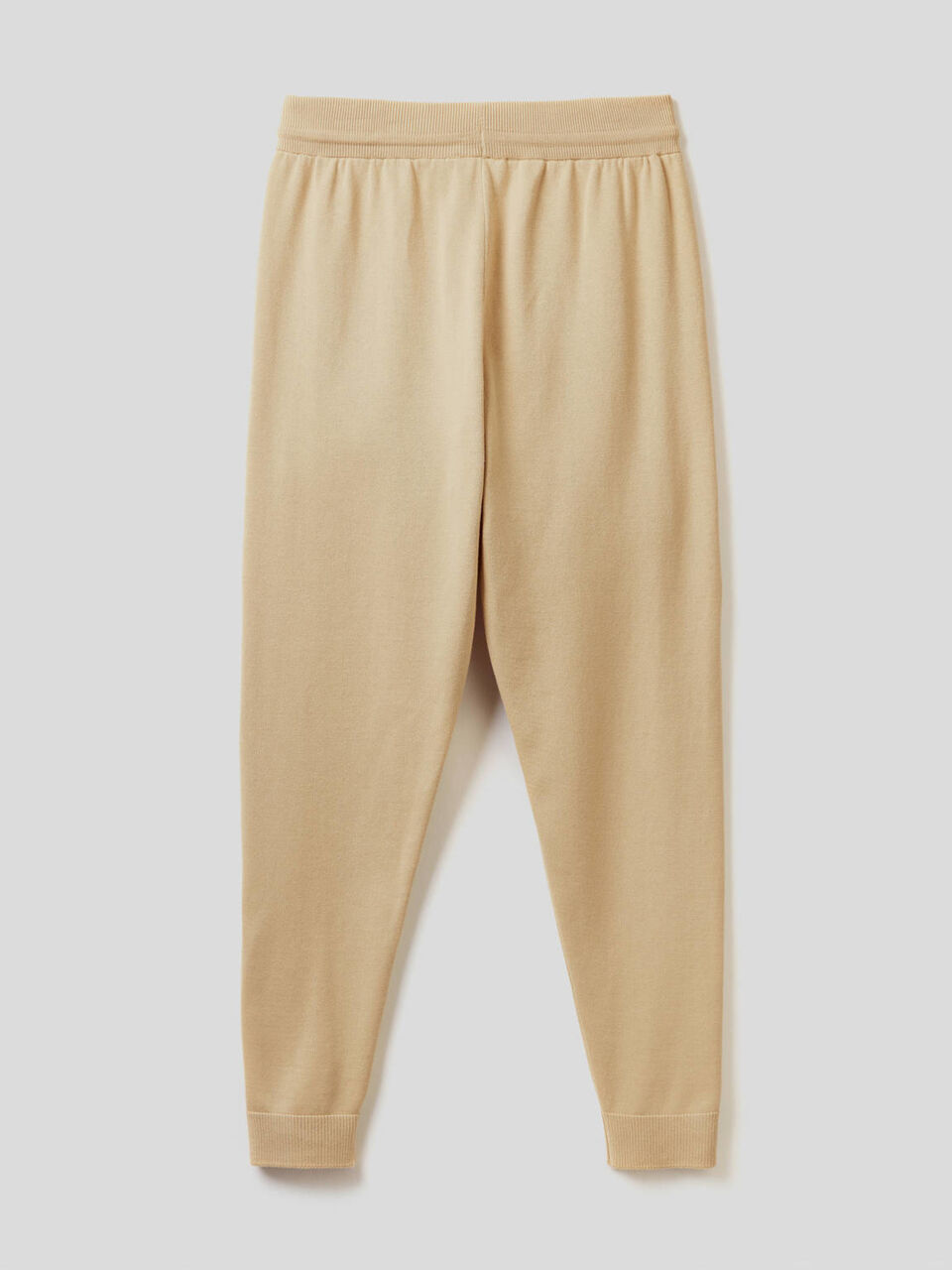Pantalón de algodón tricot con cordón de ajuste image number 2