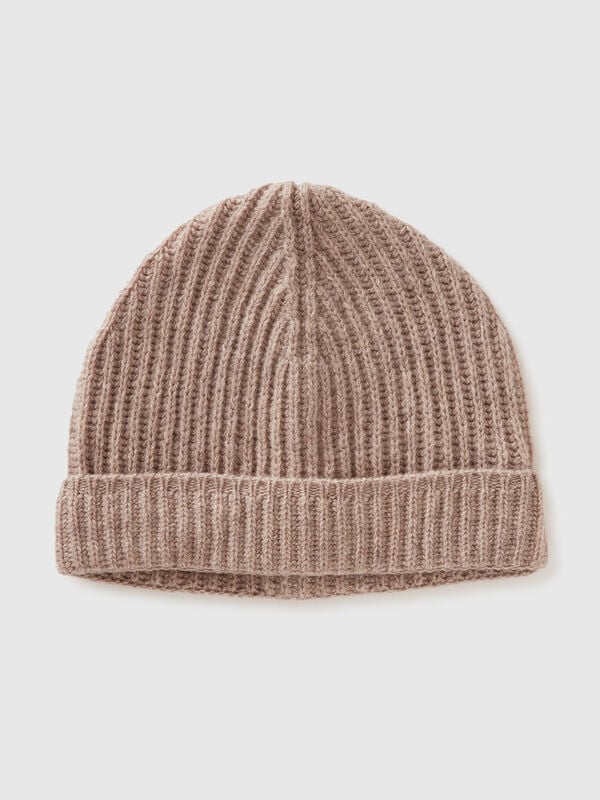 Gorro de pura lana virgen Hombre