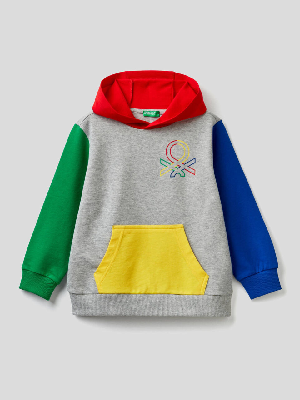 Sudadera de 100 % algodón con capucha image number 1