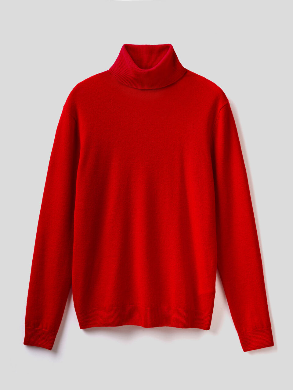 Jersey de cuello cisne de pura lana virgen image number 1