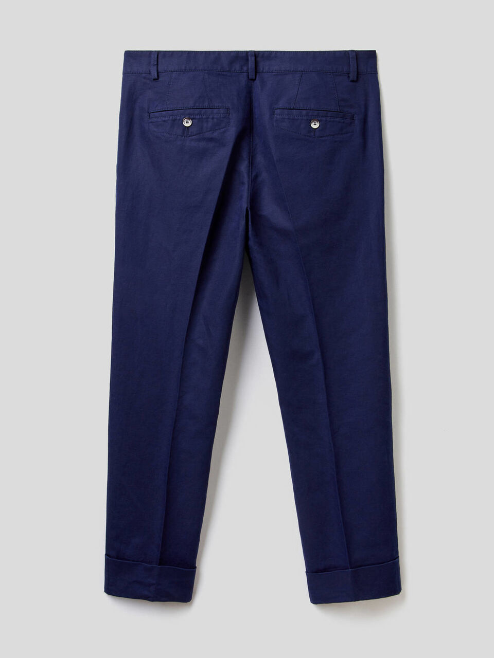 Pantalón de lino mixto image number 2