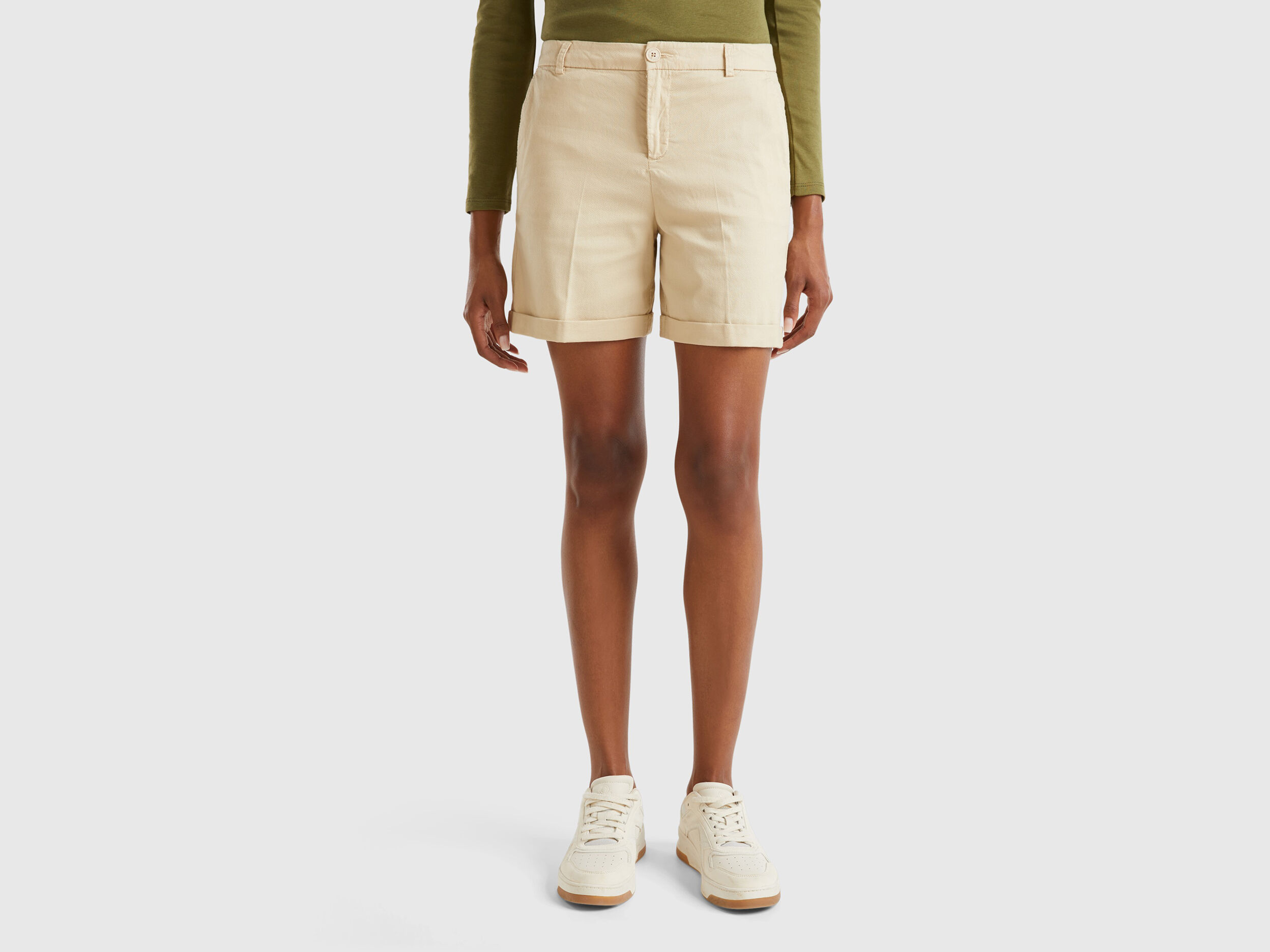 Bermudas mujer benetton deals