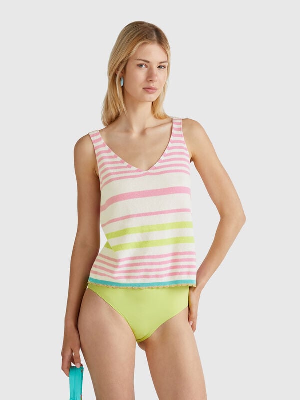 Top rayas Mujer