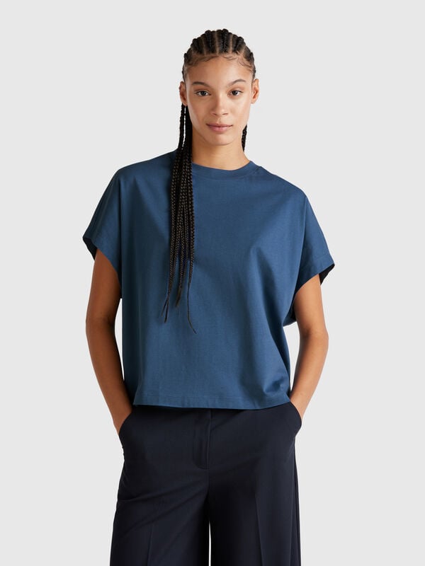 Camiseta con mangas de kimono Mujer