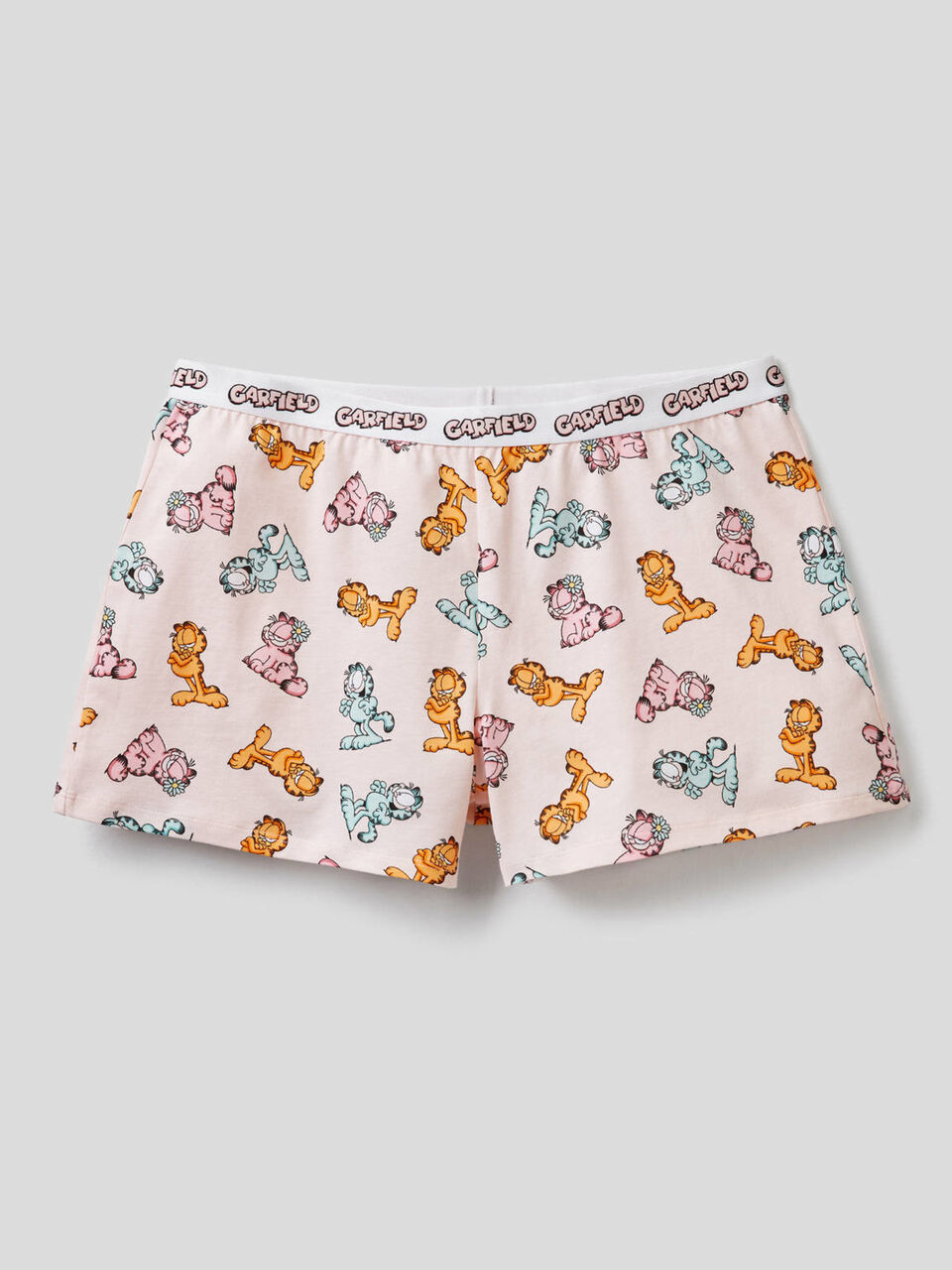 Pantalón corto con estampado de Garfield image number 1