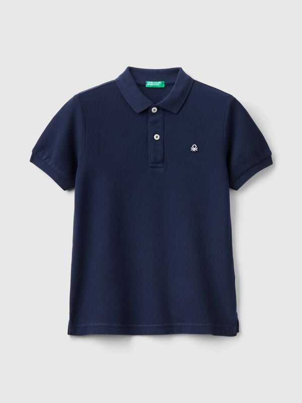 Polo slim fit de algodón puro Niño