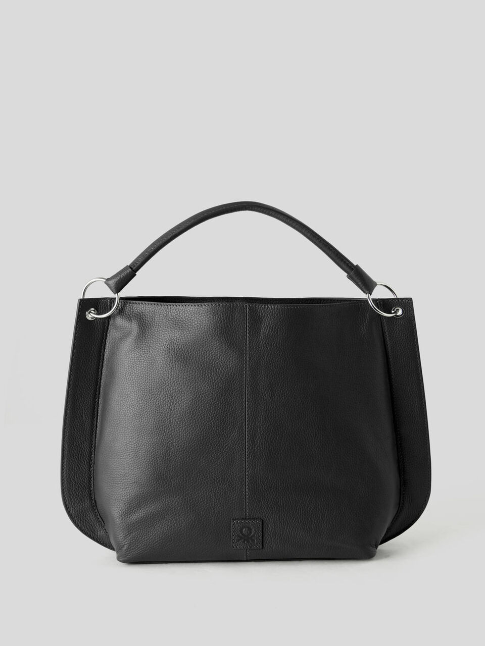 Bolso hobo de piel auténtica image number 1