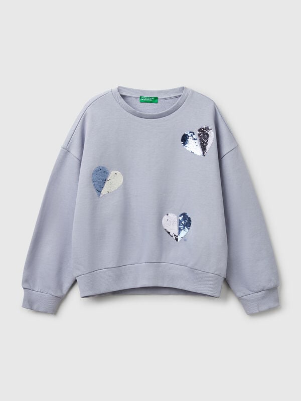 Sudadera lentejuelas Niña