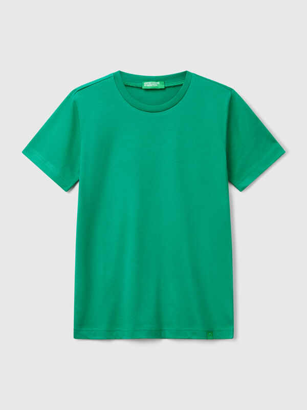 Camiseta de algodón de manga corta Niño