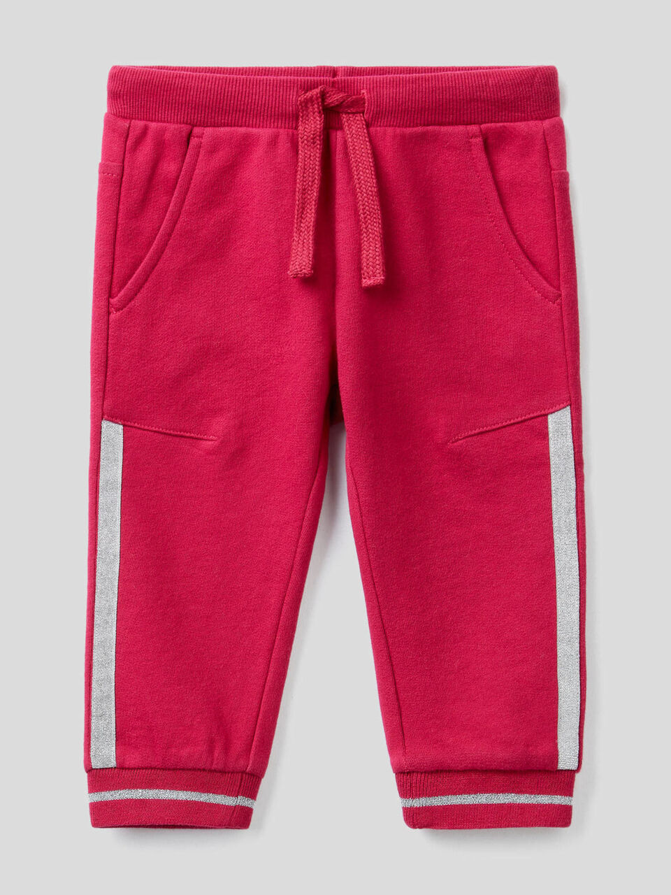Pantalón de felpa con detalles de lúrex image number 1