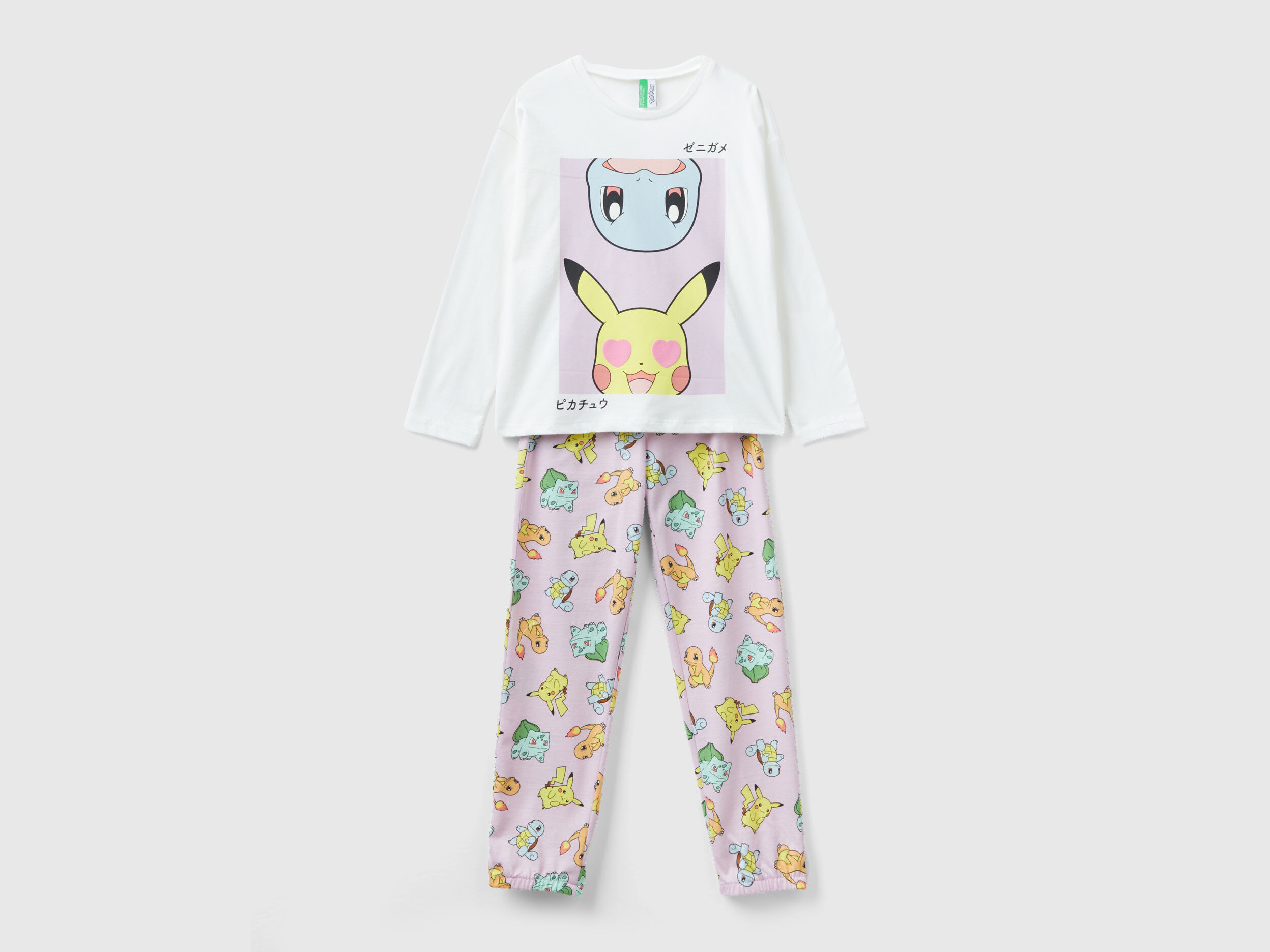 Pijama con estampado de Pok mon Multi color Benetton